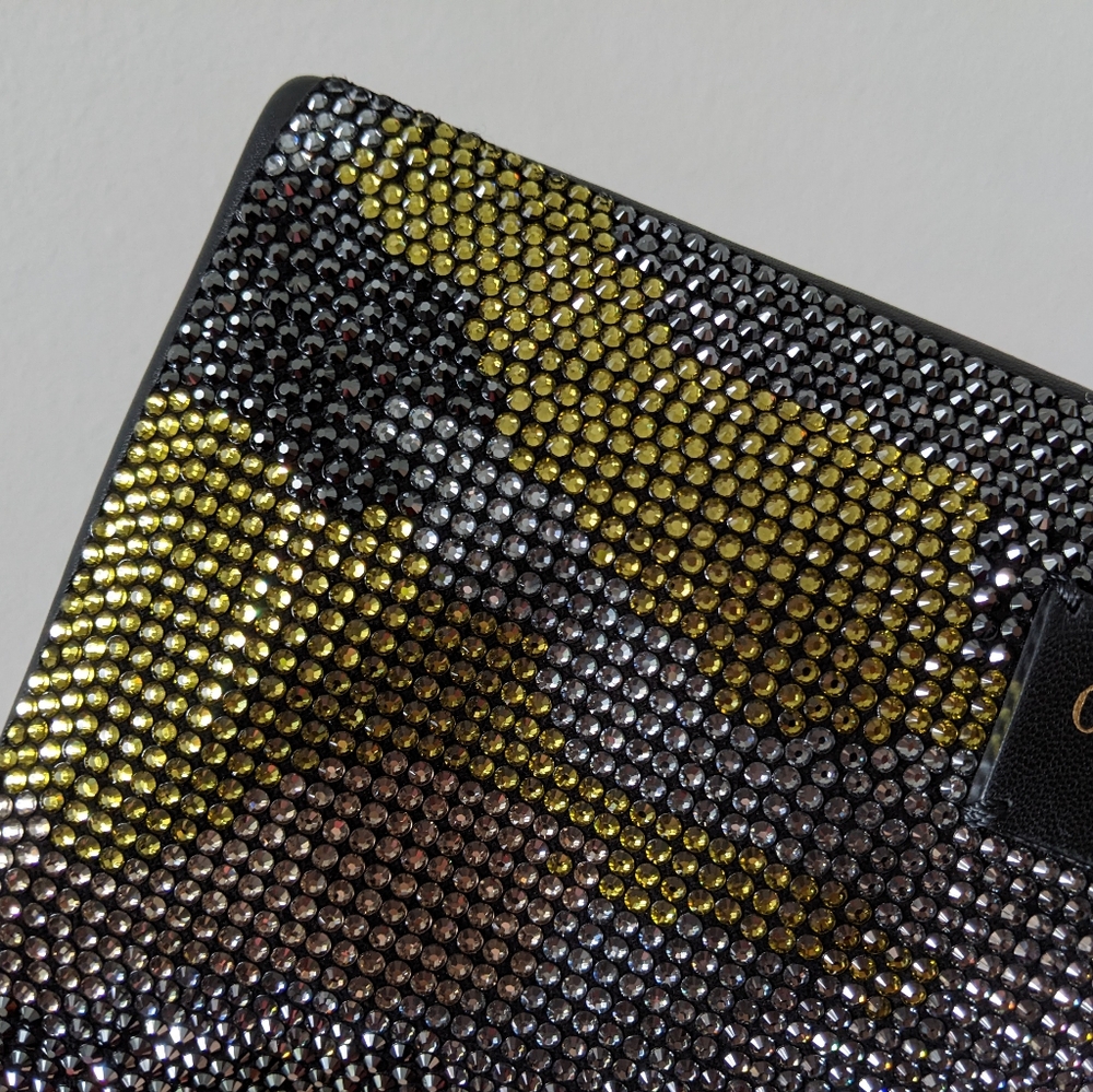 Valentino Garavani Nappa Crystal Camouflage Va Va Voom Shoulder Bag - Picture 11 of 14
